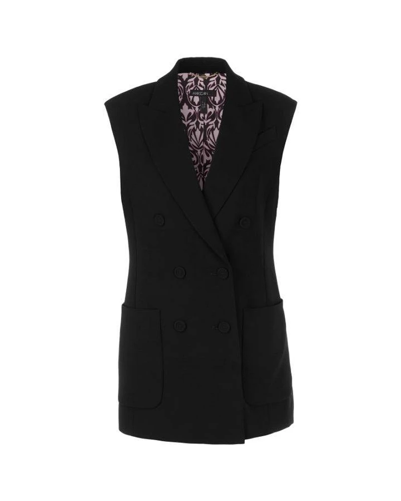 Marc Cain Double Breasted Fitted Vest-Top