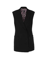 Marc Cain Double Breasted Fitted Vest-Top