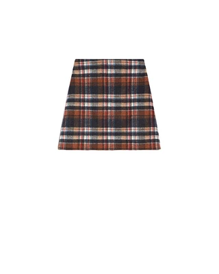Max Mara Weekend Epoca Plaid Skirt