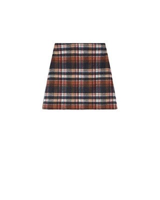 Max Mara Weekend Epoca Plaid Skirt