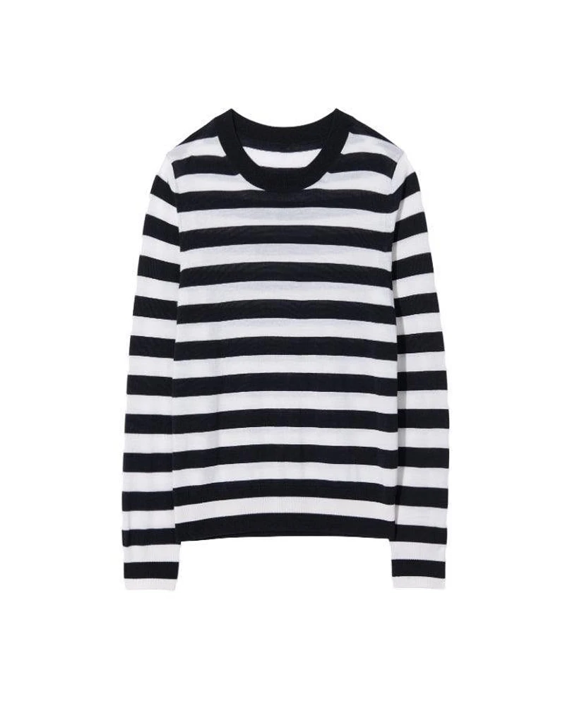 Nili Lotan Meir Stripe Sweater