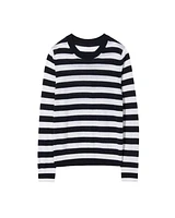 Nili Lotan Meir Stripe Sweater