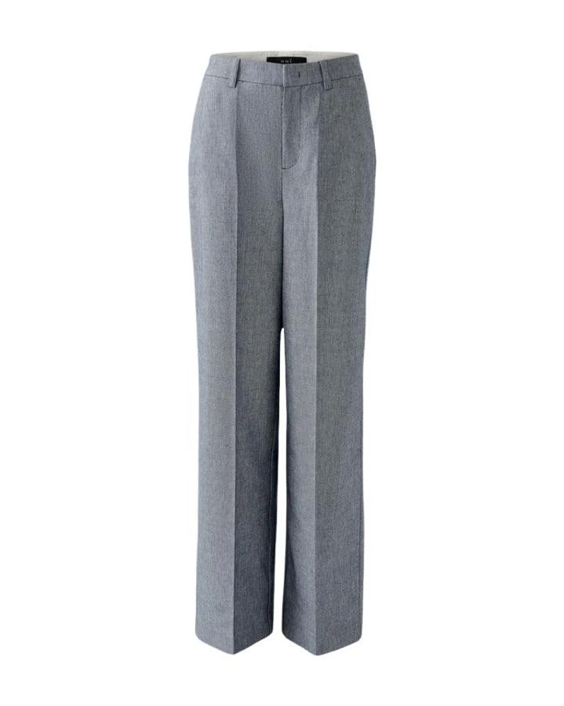 Oui Denim Look Suit Trouser