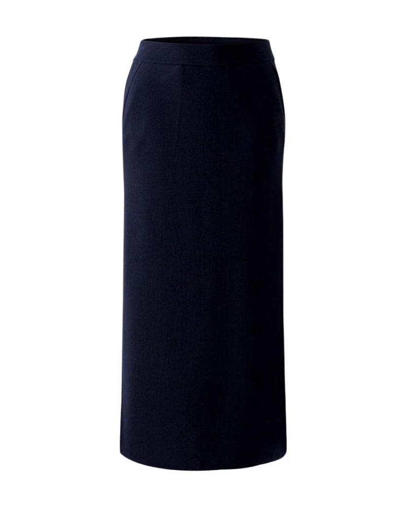 Oui Knitted Long Pencil Skirt