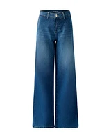 Oui Soft Denim Wide Leg Jeans