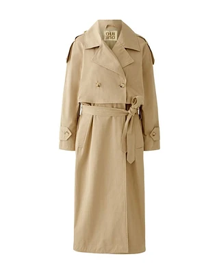 Oui Zip Off 2 1 Trench Coat