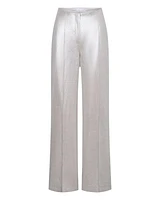 Raffaello Rossi Agatha Glazed Linen Pant
