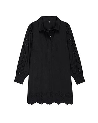 Rails Fernanda Eyelet Shirt Dress