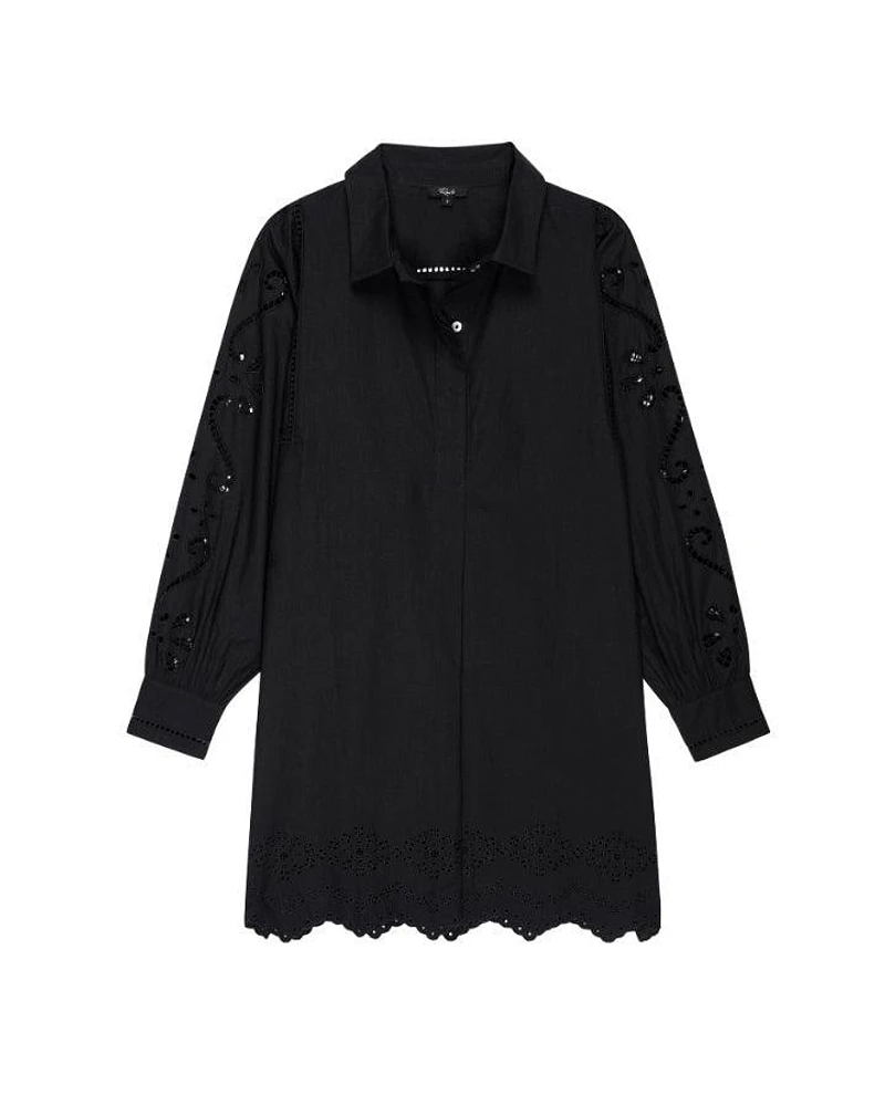 Rails Fernanda Eyelet Shirt Dress