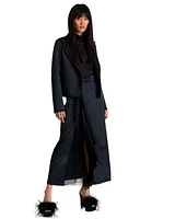 Shan Satin Midi Skirt