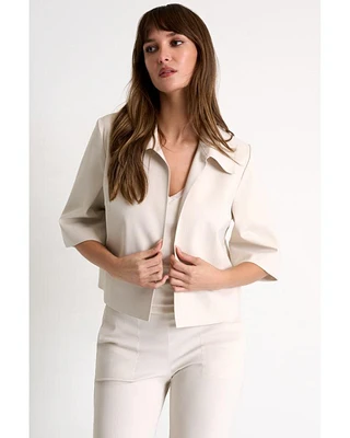 Shan Elisabeth Elbow Sleeve Open Jacket