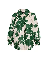 Smythe Gathered Floral Shirt