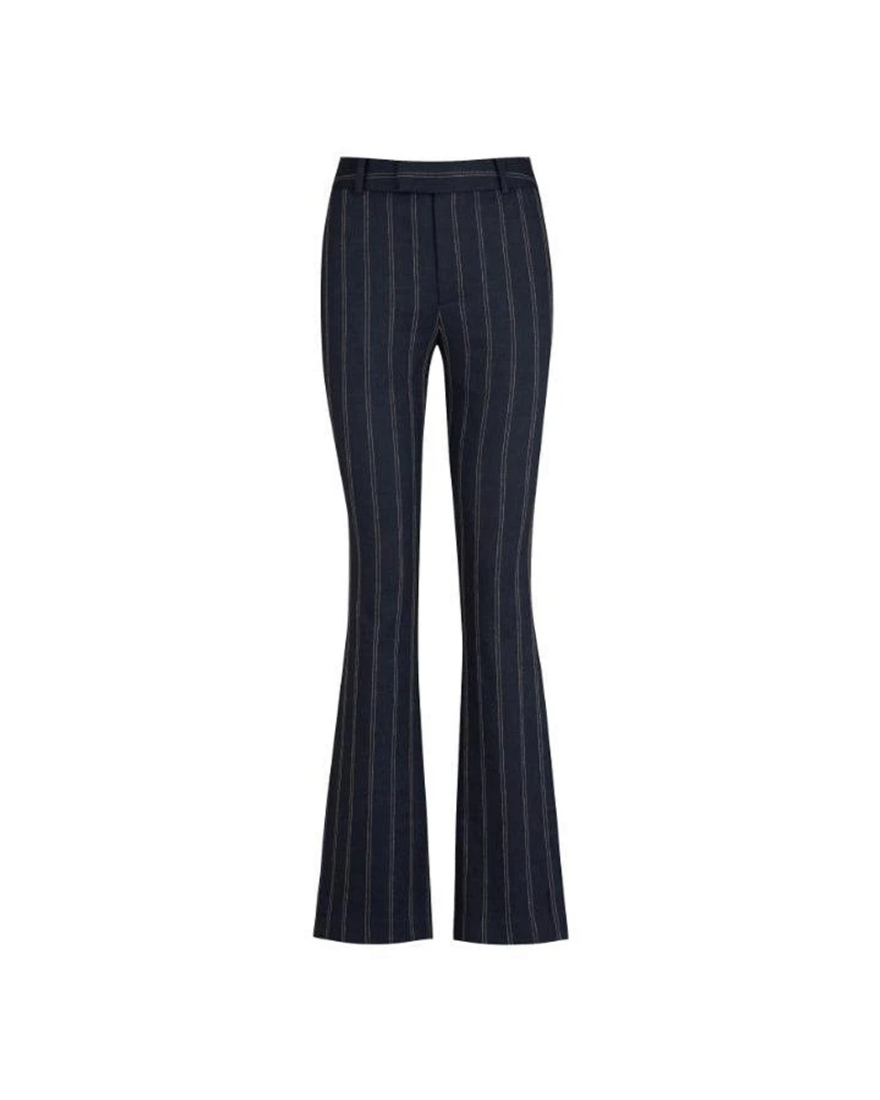 Smythe Striped Bootcut Denim Pant