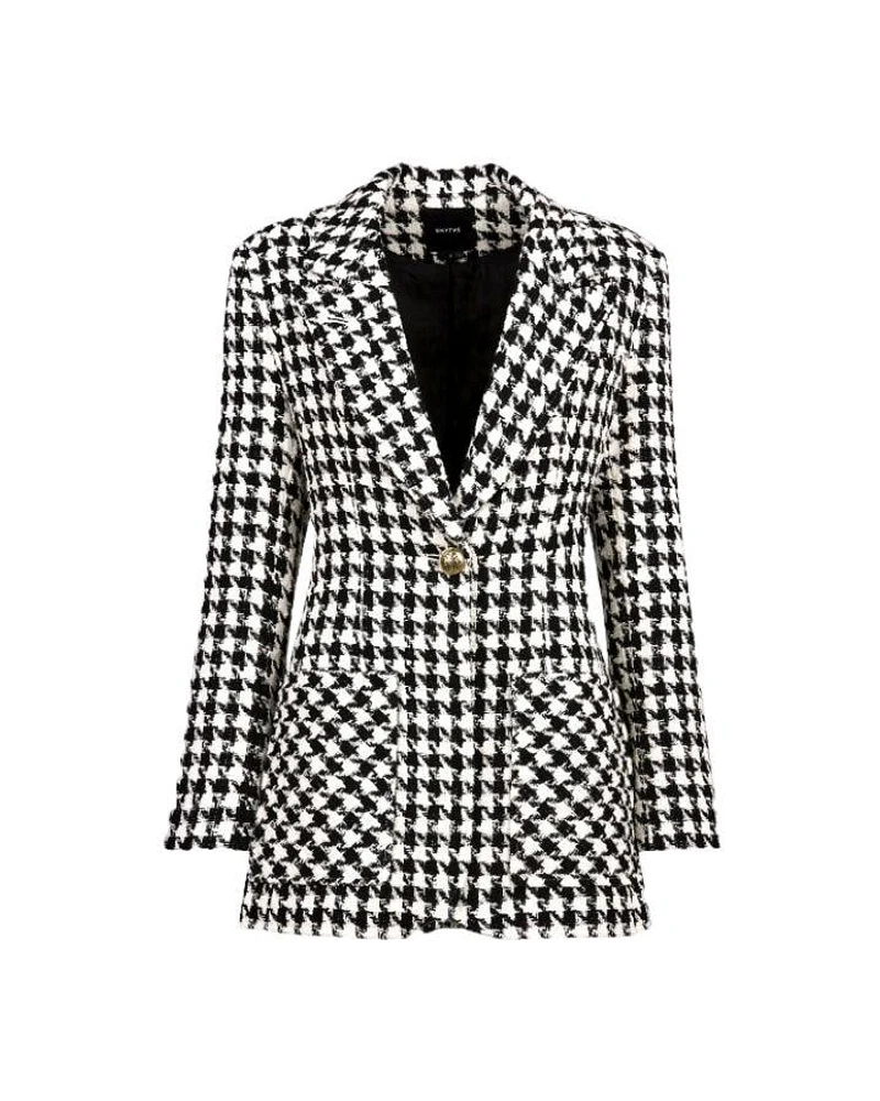 Smythe Patch Pocket Tailored Tweed BF Blazer