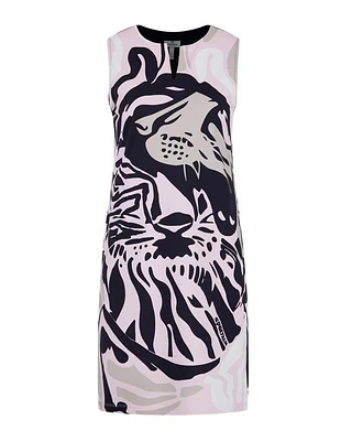 Sportalm Abstract Tiger Sleeveless Dress