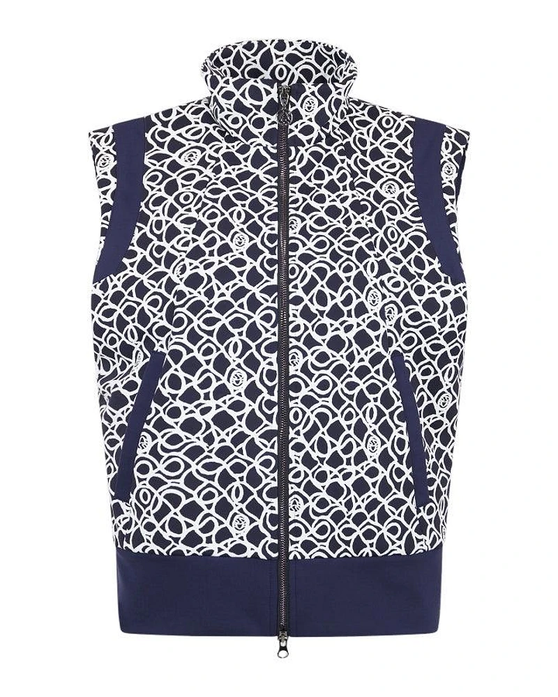 Sportalm Roger Sporty Print Vest