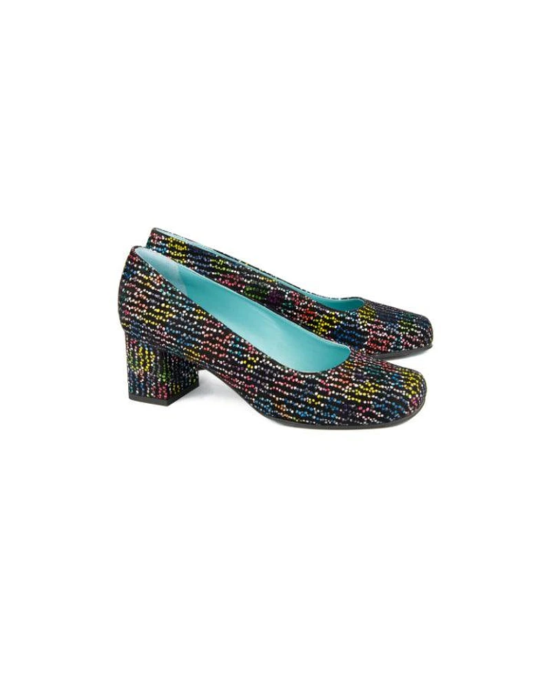 Thierry Rabotin Shiraz Multi Speckled Suede Pump