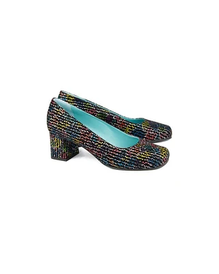 Thierry Rabotin Shiraz Multi Speckled Suede Pump