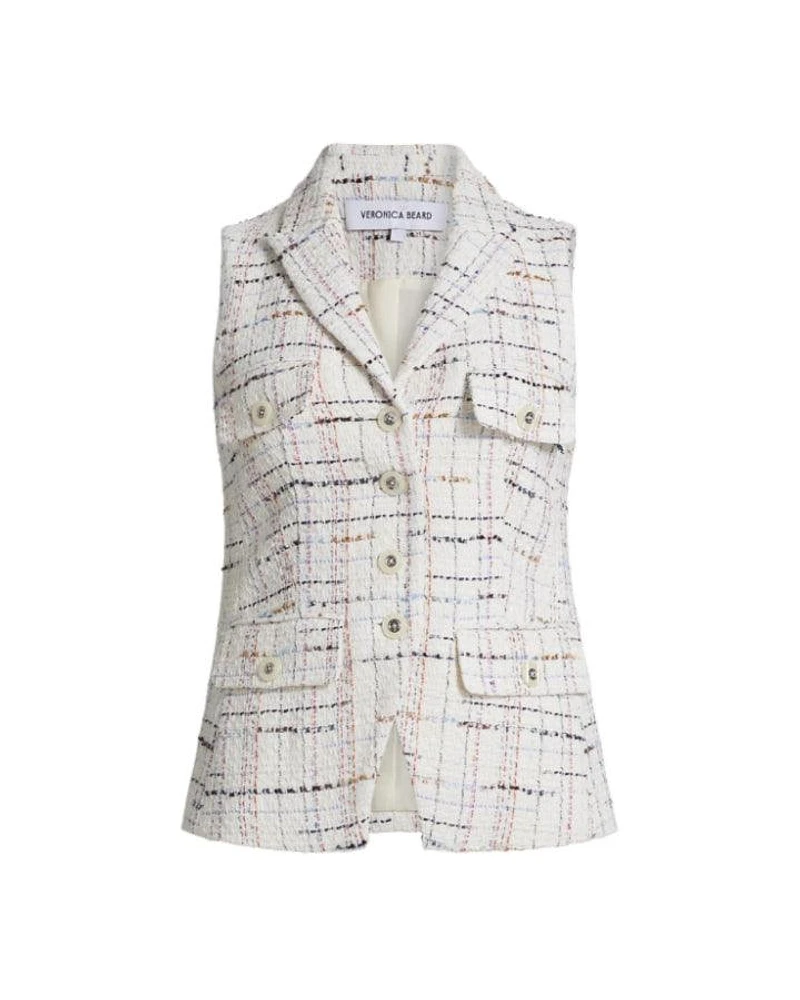 Veronica Beard Benny Tweed Vest