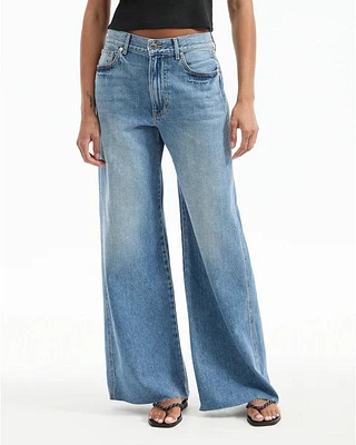 Veronica Beard Kasey Wide Leg Jeans