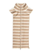 Veronica Beard Cashmere Uptown Stripe Dickey
