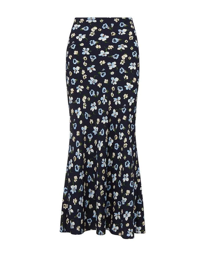 Veronica Beard Clover Floral Skirt