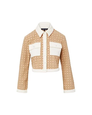 Veronica Beard Zariah Cropped Cardigan