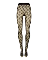 Wolford Rose Net Tights