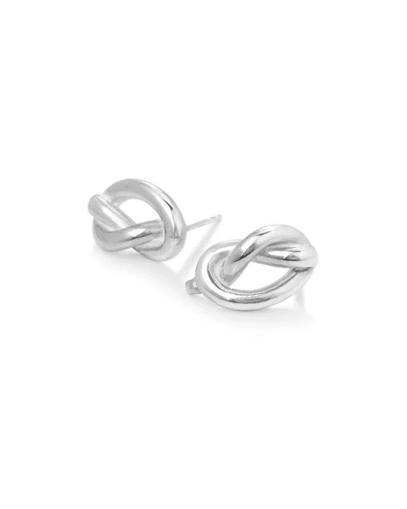 Bloodline Design Love Knot Stud Earrings