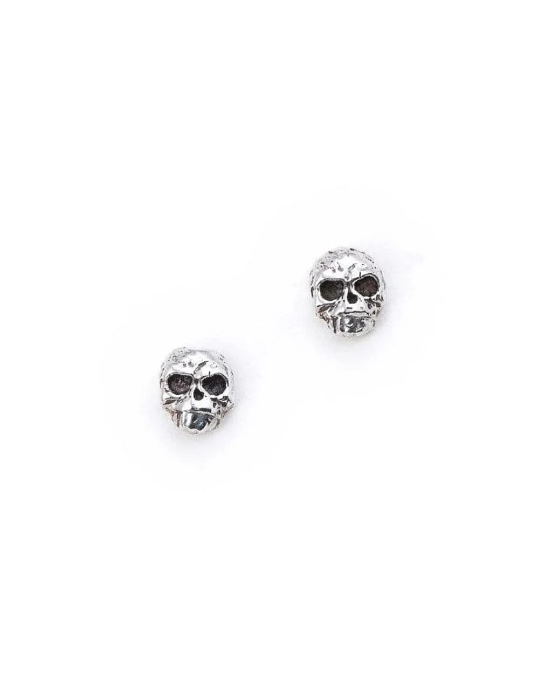 Bloodline Design Petite Skull Stud Earrings