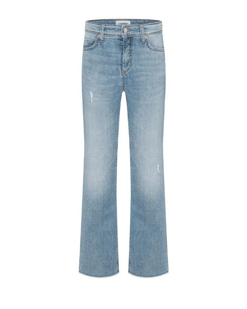 Cambio Paris Easy Kick Raw Hem Ankle Jeans