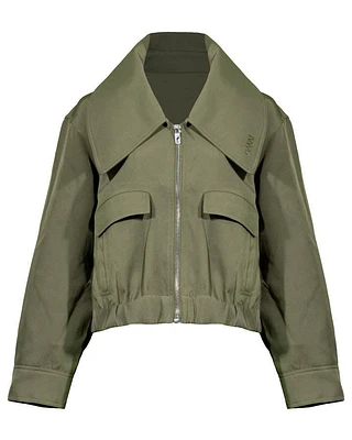 Ganni Heavy Twill Short Jacket