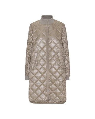 Ilse Jacobsen Pearl02 Quilted Long Jacket