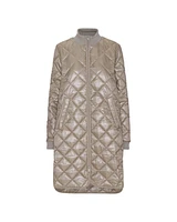Ilse Jacobsen Pearl02 Quilted Long Jacket