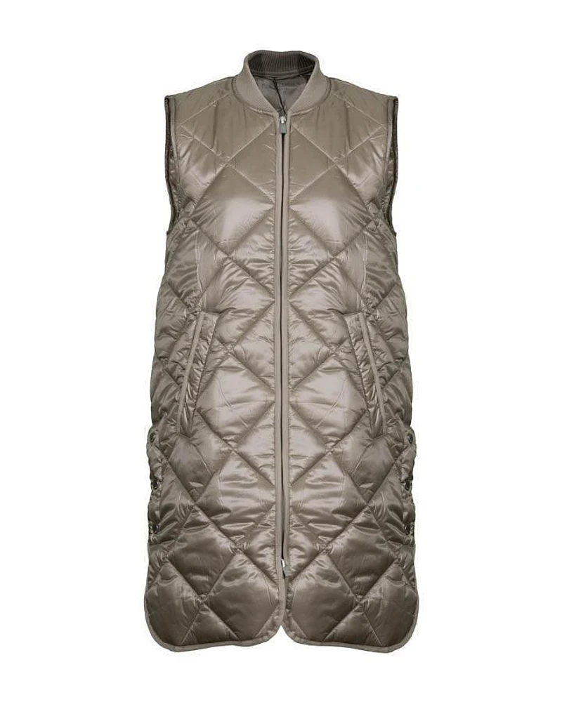 Ilse Jacobsen Pearl01 Qulted Long Vest