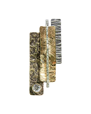 Karyn Chopik Abstract Bar Pin