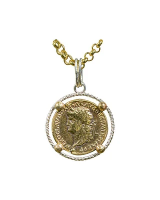 Karyn Chopik Roman Coin Necklace