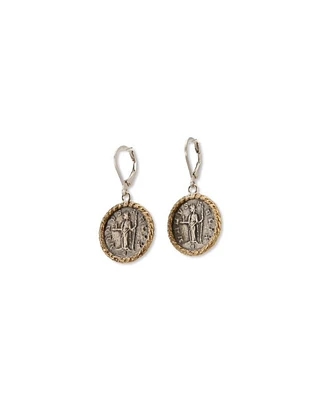 Karyn Chopik Venus Currency Earring Silver