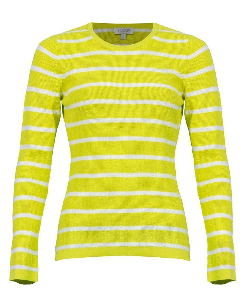 Kinross Thermal Stripe Pullover