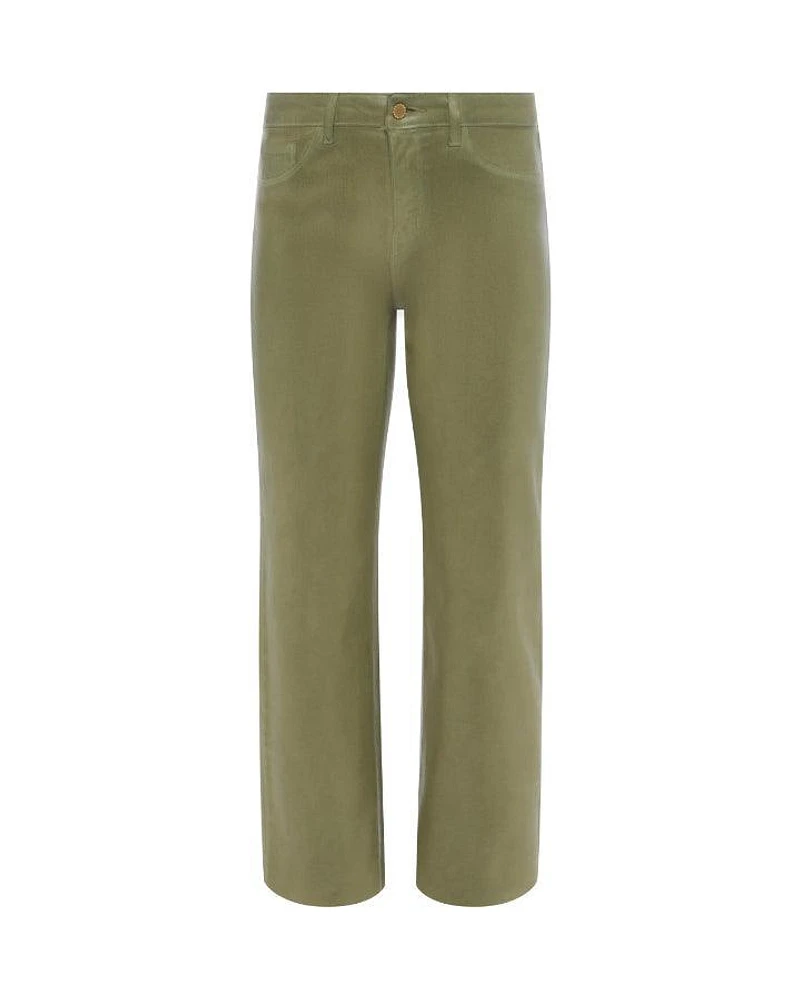 L'Agence Wanda Cropped Coated Jean