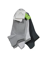 Lemon Heel Tab Low Cut 3 PK Socks