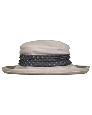 Lillie and Cohoe Gabriola Bridget Hat Taupe