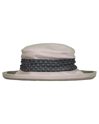 Lillie and Cohoe Gabriola Bridget Hat Taupe