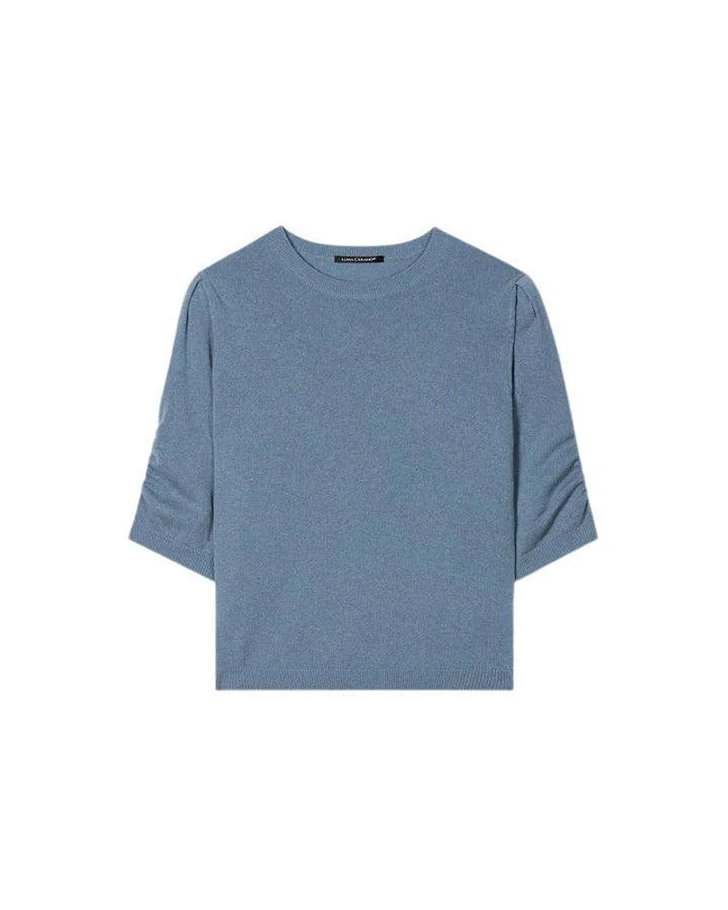 Luisa Cerano Cashmere Blend Sleeve Detail Sweater