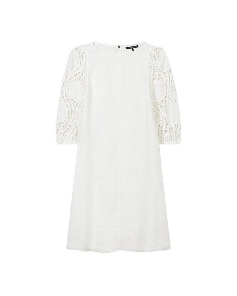 Luisa Cerano Crochet Sleeve Dress