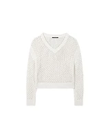 Luisa Cerano Loose Weave Pullover