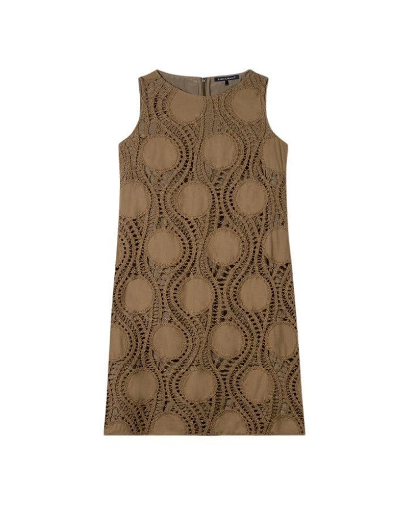 Luisa Cerano Sleeveless Crochet Dress