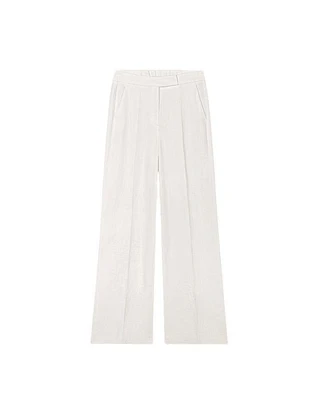 Luisa Cerano Wide Leg Linen Pant