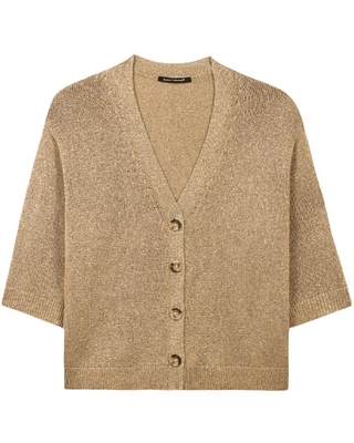 Luisa Cerano Lurex Cardigan