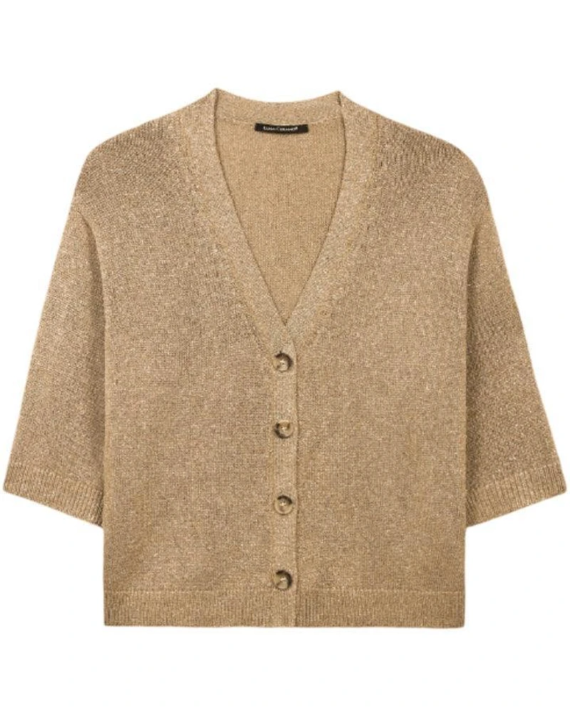Luisa Cerano Lurex Cardigan